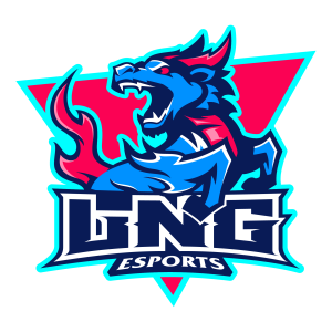 LNG Esports Logo PNG Vector