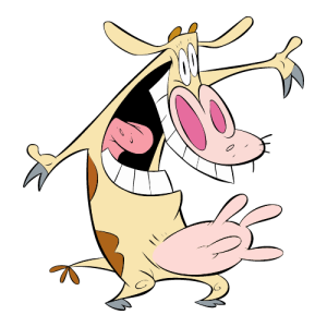 La vaca y el pollito Logo PNG Vector