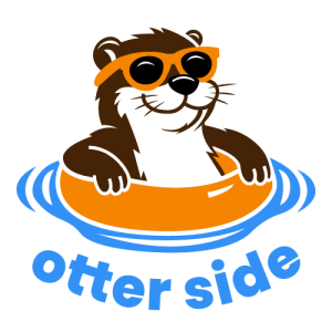 Otter Side Logo PNG SVG Vector