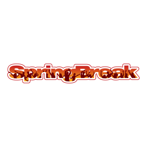 Spring Break Logo PNG SVG Vector