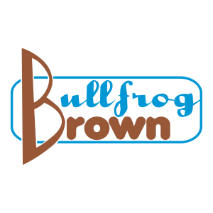 Bullfrog Brown Logo PNG SVG Vector
