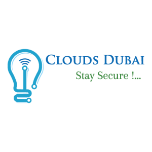 Clouds Dubai   Stay Secure !! Logo PNG SVG Vector