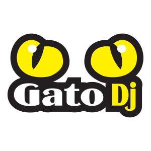 Gato Dj Logo PNG Vector