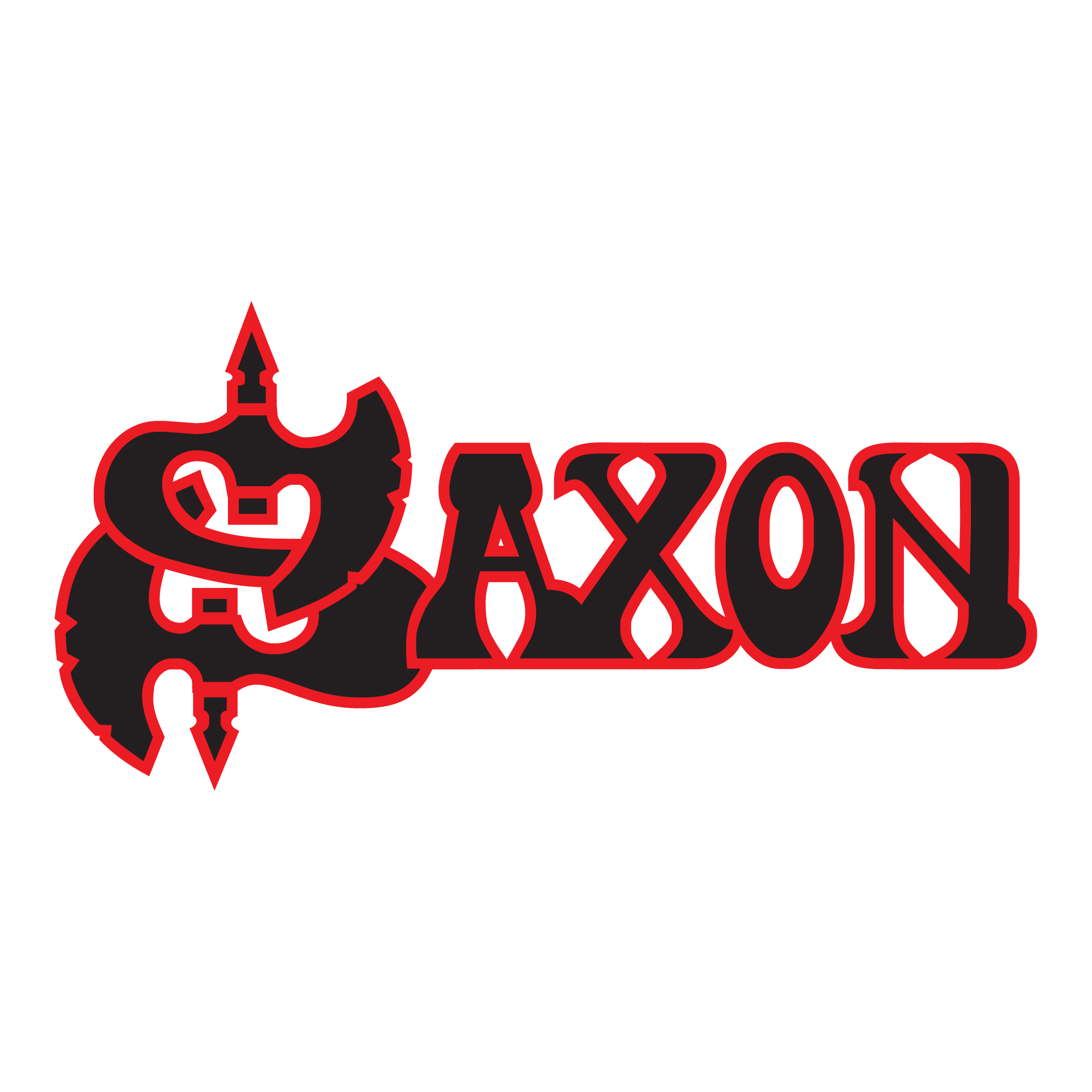 Saxon Band Logo PNG Vector Saxon Band Logo PNG Vector