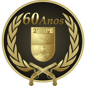 2° Batalhão de Polícia do Exército   2º BPE 60 anos logo PNG SVG Vector