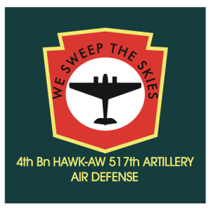 4th Bn HAWK AW 517th Artillery logo PNG SVG Vector