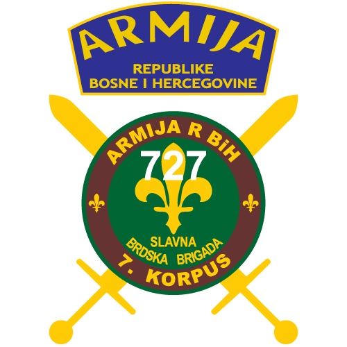 727. slavna brdska brigada armija BiH logo PNG SVG Vector 727. slavna brdska brigada armija BiH logo PNG SVG Vector