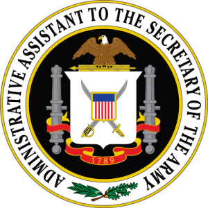 Administrative Assistant to the Secretary of the Army logo PNG SVG Vector