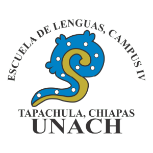 Escuela de Lenguas Campus IV UNACH Tapachula Logo Vector