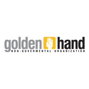 Golden Hand Logo PNG SVG Vector
