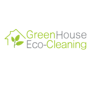 Green House Eco Cleaning Logo PNG SVG Vector