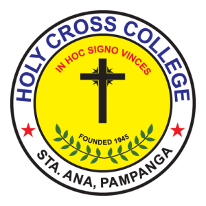 Holy Cross College Sta. Ana Pampanga Logo PNG SVG Vector