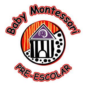 Pre escolar Baby Montessori Logo PNG SVG Vector