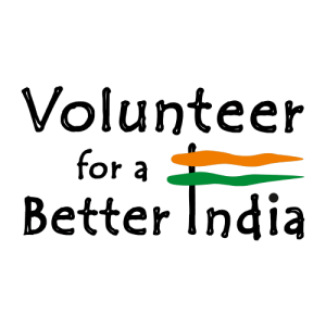 VOLUNTEER FOR A BETTER INDIA Logo PNG SVG Vector