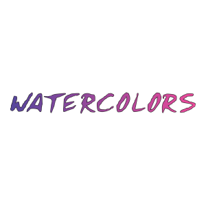 Watercolors Logo PNG SVG Vector