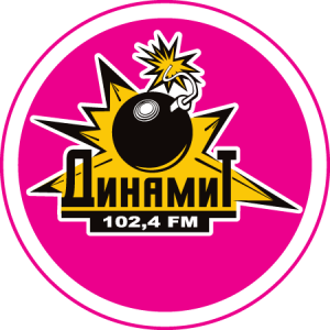 Dinamit FM Vladimir 102.4 FM Logo PNG Vector