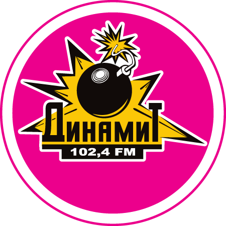 Dinamit FM Vladimir 102.4 FM Logo PNG Vector Dinamit FM Vladimir 102.4 FM Logo PNG Vector
