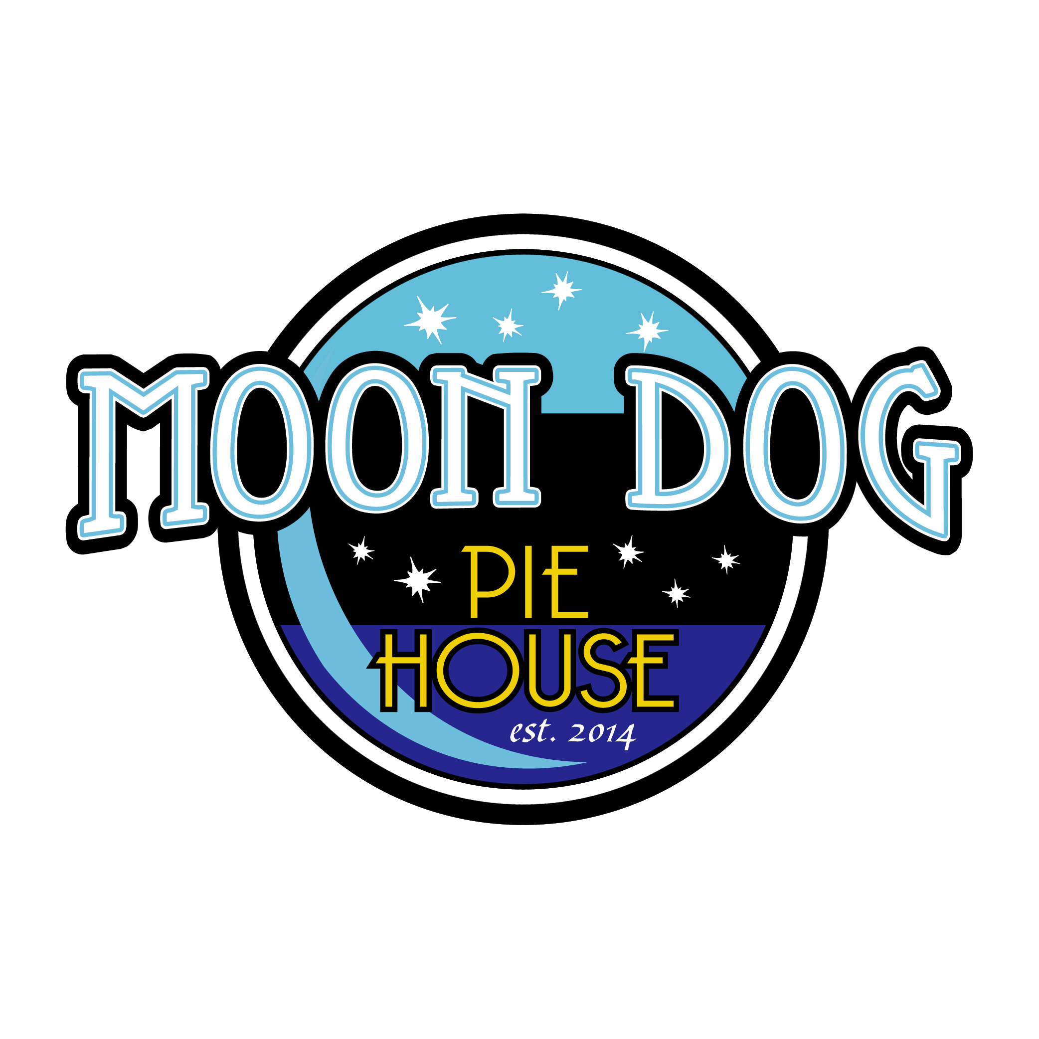 Moon Dog Pie House Logo PNG SVG Vector Moon Dog Pie House Logo PNG SVG Vector