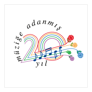 Müziğe Adanmış 20 yıl Logo PNG SVG Vector