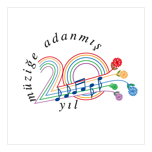 Müziğe Adanmış 20 yıl Logo PNG SVG Vector Müziğe Adanmış 20 yıl Logo PNG SVG Vector