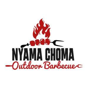 Nyama Choma Outdoor Barbeque Logo PNG SVG Vector