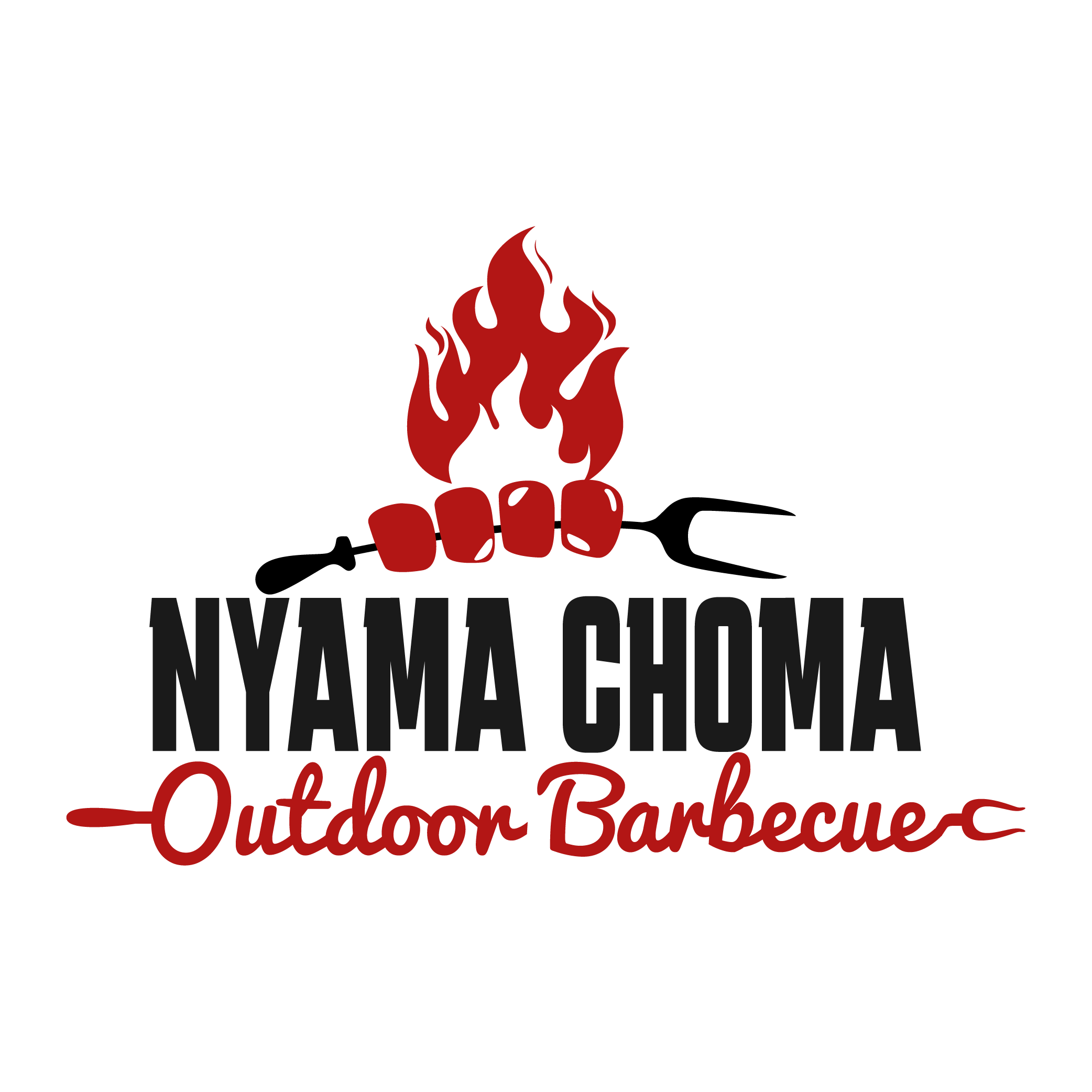 Nyama Choma Outdoor Barbeque Logo PNG SVG Vector Nyama Choma Outdoor Barbeque Logo PNG SVG Vector