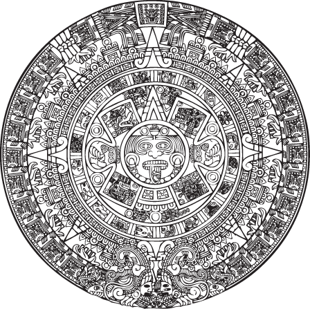 azteca calendario Logo PNG SVG Vector azteca calendario Logo PNG SVG Vector